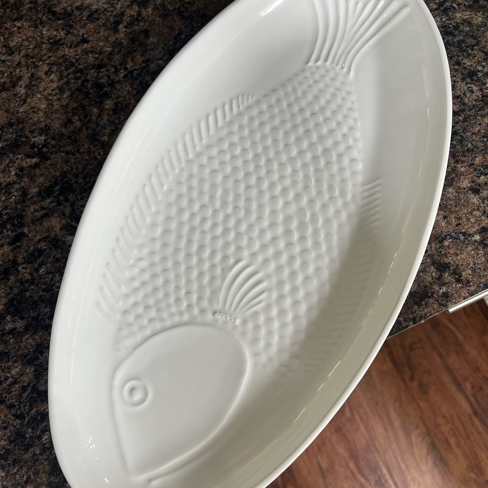Ceramic Fish Platter Fish Plate